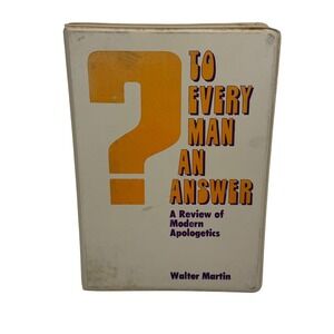 Walter Martin‎ 1973 "To Every Man an Answer" 6-Tape Apologetics Cassette Set